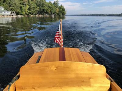 Back of the boat
